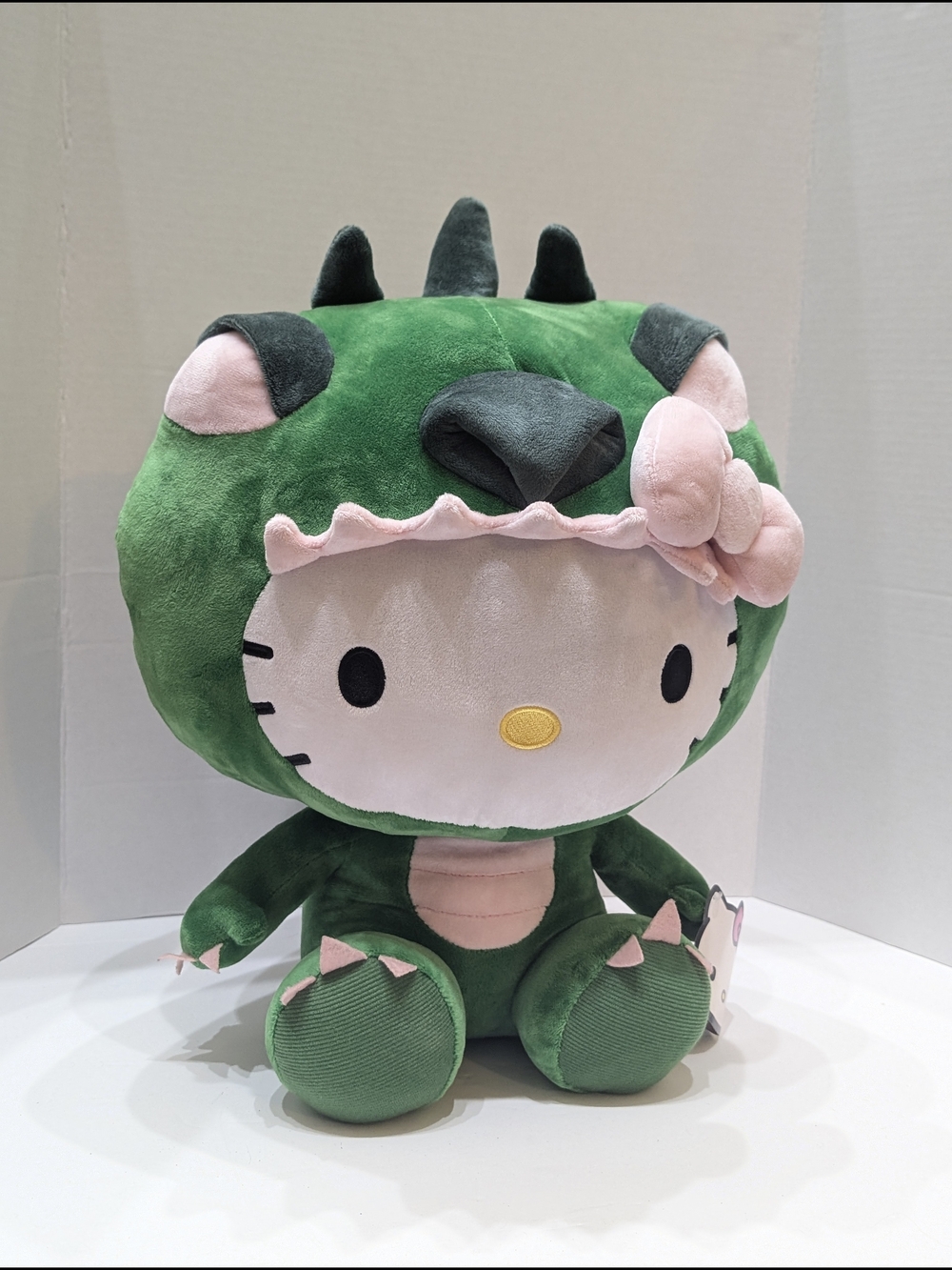 Sanrio Hello Kitty Green Dragon Plush Doll Costume 18" Jumbo Stuffed